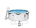 Produktbild Bestway Hydrium StahlwandPool Set, rund mit Sandfilterpumpe, 360 x 120 cm, weiß
