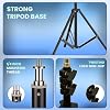 Kratos Premium 84 Inch (7 feet) Tripod Stand, Adjustable and Portable Design with Mobile Clip Holder Perfect for Ring Light, Photography, Videography & Live Streaming, Compatible with All Mobiles #4