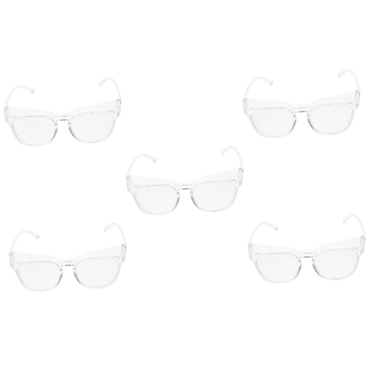 BESPORTBLE 4 Paare Anti-Fog-Brille Gläser Sicherheits-Sonnenbrille Outdoor-Brille beiliegende Motorradbrille grau Schutzbrille Fahrradversorgung winddicht Fahrradbrille Augenschutz Arbeit Stk