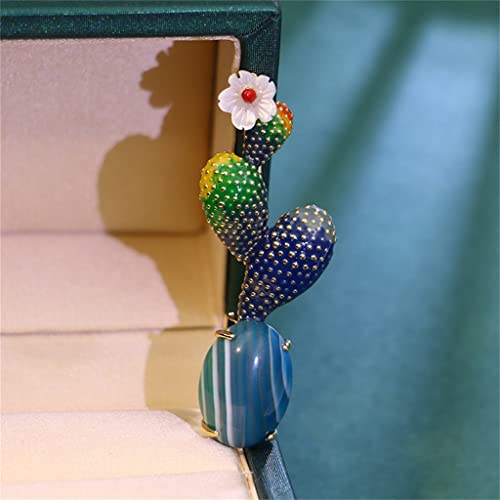 Broche coquille de cactus avec accessoires et boucle ardillon de précision - 4