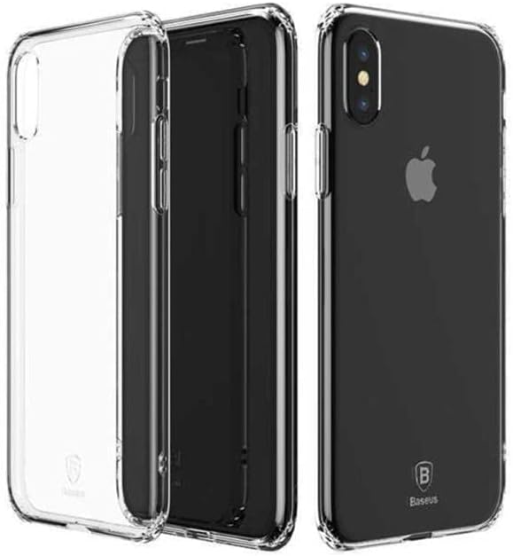 Baseus Simple Case with Plug - iPhone X - Blue