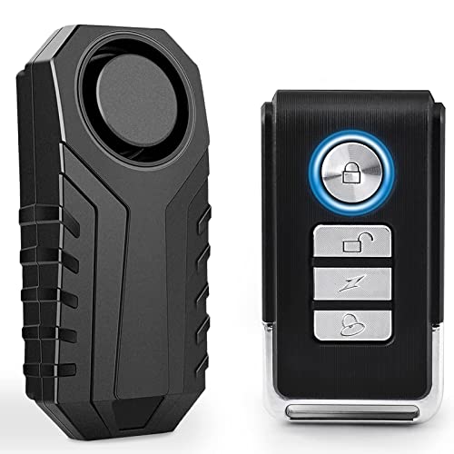 Alarme Antifurto Sem Fio para Bicicleta com Controle Remoto