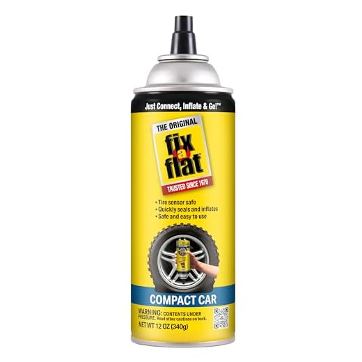 Fix-A-Flat S60410 Aerosol Tire Inflator with Eco-Friendly Formula, 12 oz. Cone Top