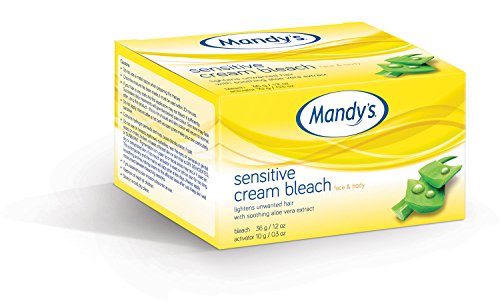 Mandy’s Sensitive Cream Bleach – For Face, Arms and Body 36g + 12g - Image 3