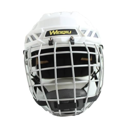 Folpus Casco para Hockey y Patinaje, Equipo de protección para Deportes sobre Hielo, L