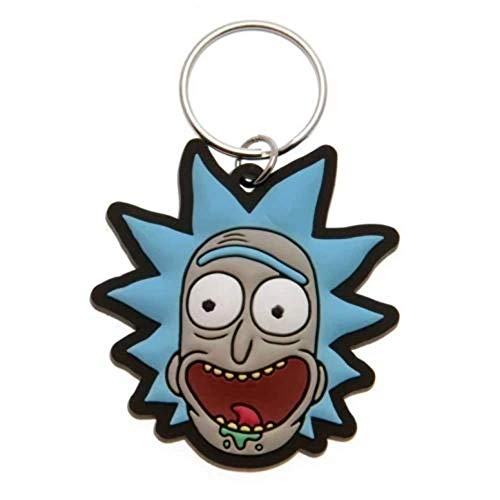 Pyramid International Rick & Morty - Llavero Rick, Multicolor, 4.5 x 6cm (RK38721C)