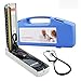 WWJJLL Sphygmomanometer Set, Aneroid Blutdruckmessgerät, präzise Lese Desktop-Old Man Oberarm Manuelle Blutdruckmanschette strapazierfähige Tasche