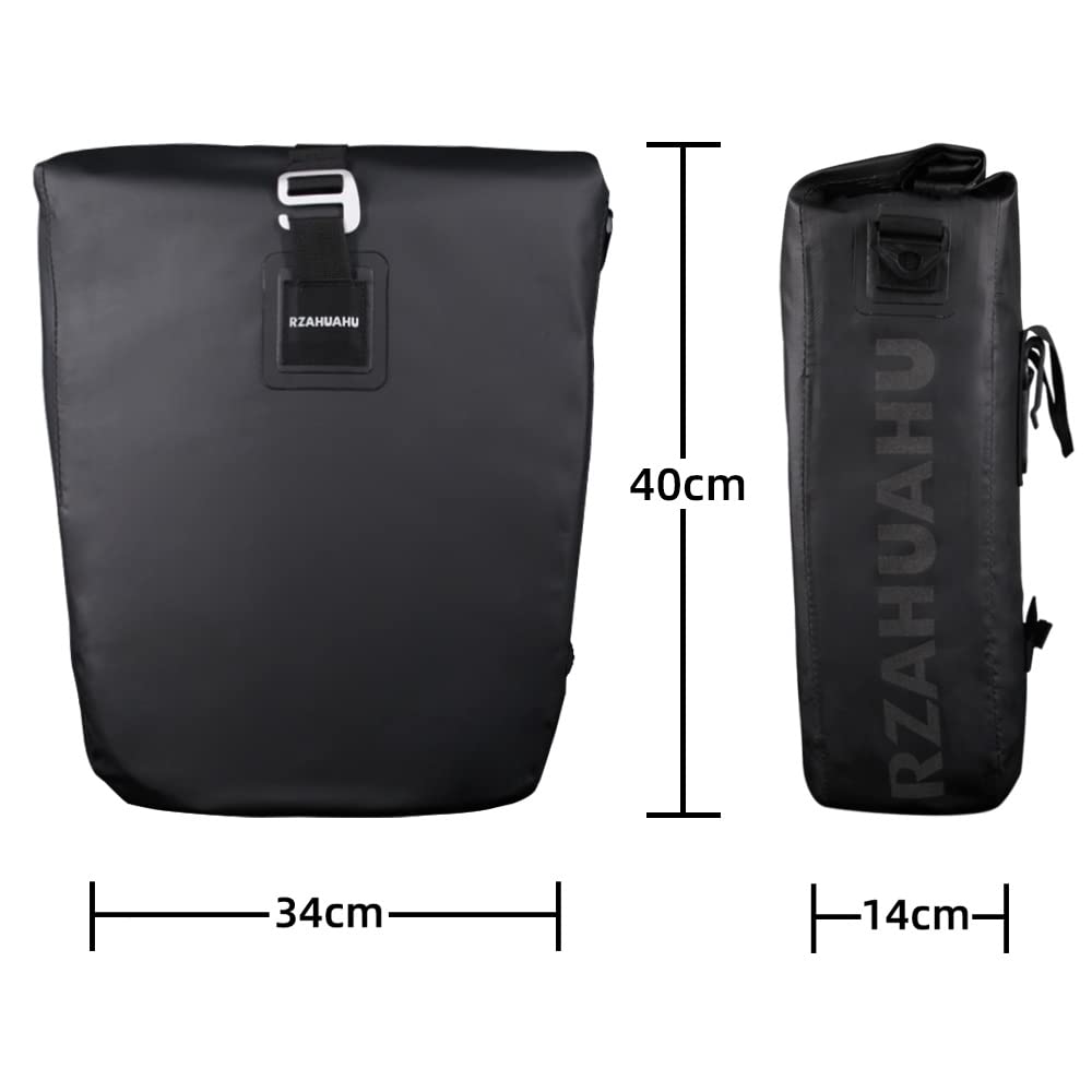 TKMARS Fahrradtasche,20L Großes Fassungsvermögen, Leicht zu Zerlegen, Wasserdicht Multifunktions-Fahrrad Tasche