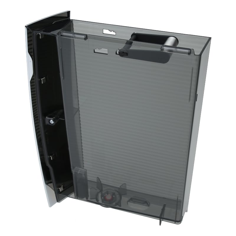 Jura Water Tank #74138 with Chrome Front Panel Installed (S8 15212, E8 15271, E8 15097)