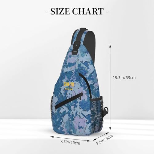 Bolso tipo Sling Bag pequeño impermeable para hombre miniatura 3