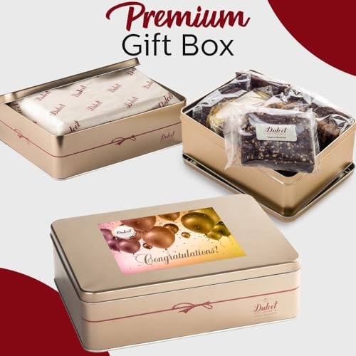 Dulcet Gift Baskets Congratulations NY Style Black & White Cookies Favorite Gift Tin- Celebrations for Men, Women, Girls and Boys. - Image 6