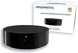 Controle Universal IR Infravermelho Inteligente Para Automação Wi-Fi Novadigital SRW-004 Tuya Smart Life Alexa Compatível Com Tv Ar Condicionado Monitor