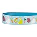 Blueberry Pet 10 Patterns Easter Spring Bunny and Egg Designer Adjustable Dog Collar in Sky Blue, Medium, Neck 14.5
