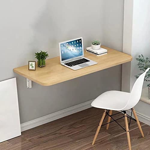 Table abattante fixée au mur avec établi pliant et bureau flottant