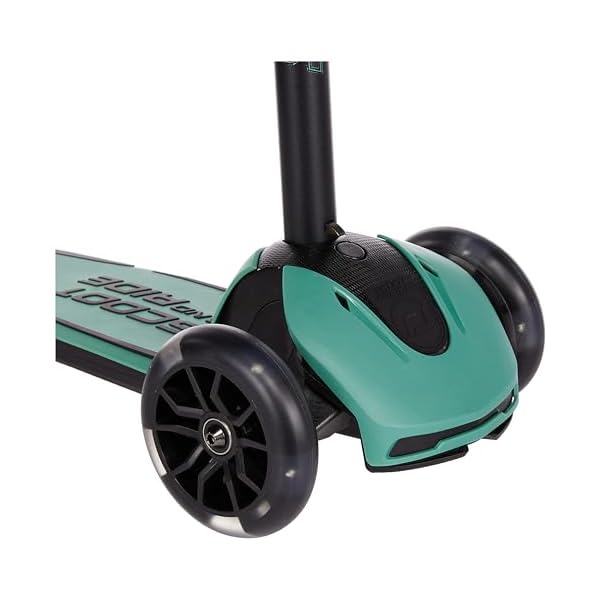 Scoot & Ride Highwaykick 5 LED Scooter Roller Kunststoff/Metall Forest, Maße: ca. 55cm x 15cm x 24cm, 96438 – Bild 5