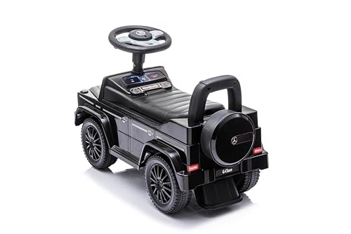 Image of Best Ride On Cars Mercedes G-Wagon Push Car, Black, Large