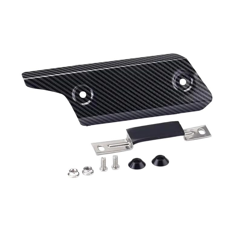Protection anti-brûlure moto pour échappement et bouclier thermique de route