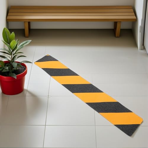 Bande antidérapante escalier extérieur sablée et résistante aux intempéries lot de 10