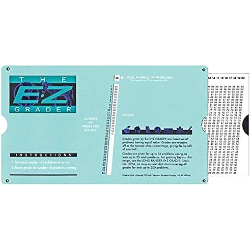Advantus E-Z Grader Chart, Easy Gradebook for Teachers (5703)
