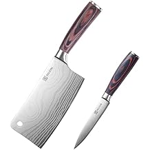 PAUDIN Cleaver Knife + Utility Knife