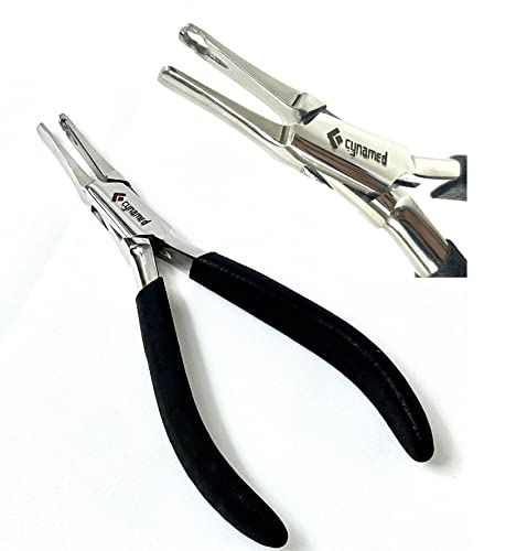 Premium -Nose Pad Arm Adjusting Pliers Eyeglass Arms Frame Eyeglasses Nose Pad Remover, Multi-purpose Optical Optician Tool for Glasses Repair Assembling & Adjusting (UPGRADED NOSE PAD PLIER #22N)