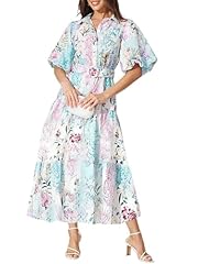 5#pink Blue Pastel Floral Print