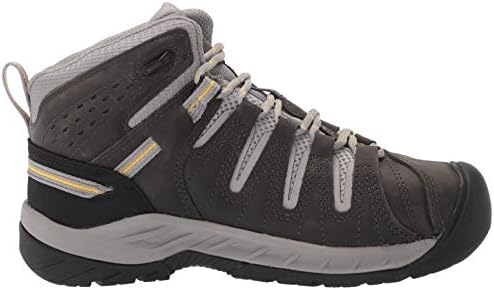 KEEN Utility Women's Flint 2 Mid Steel Toe Waterproof Work Boots Construction, Magnet/Vapor, 8 | Image 5