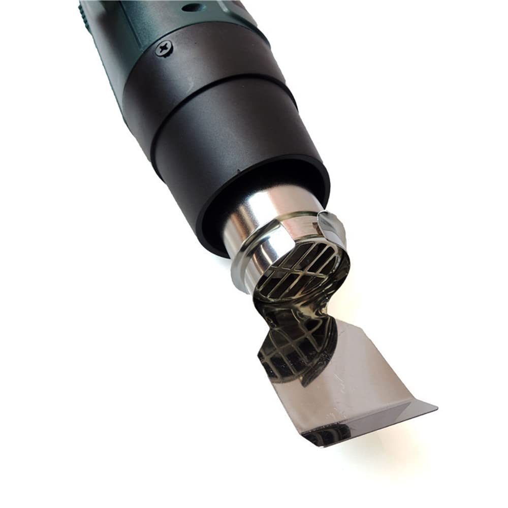 Kit di ugelli per pistola termica in acciaio inox, 4 pezzi, mini pistola termica senza fili, pistola termica per rimuovere la vernice, pistola termica per resina