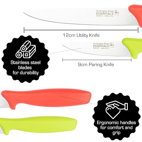 Set Cuchillos Cocina 2 Piezas Acero Inox miniatura 7