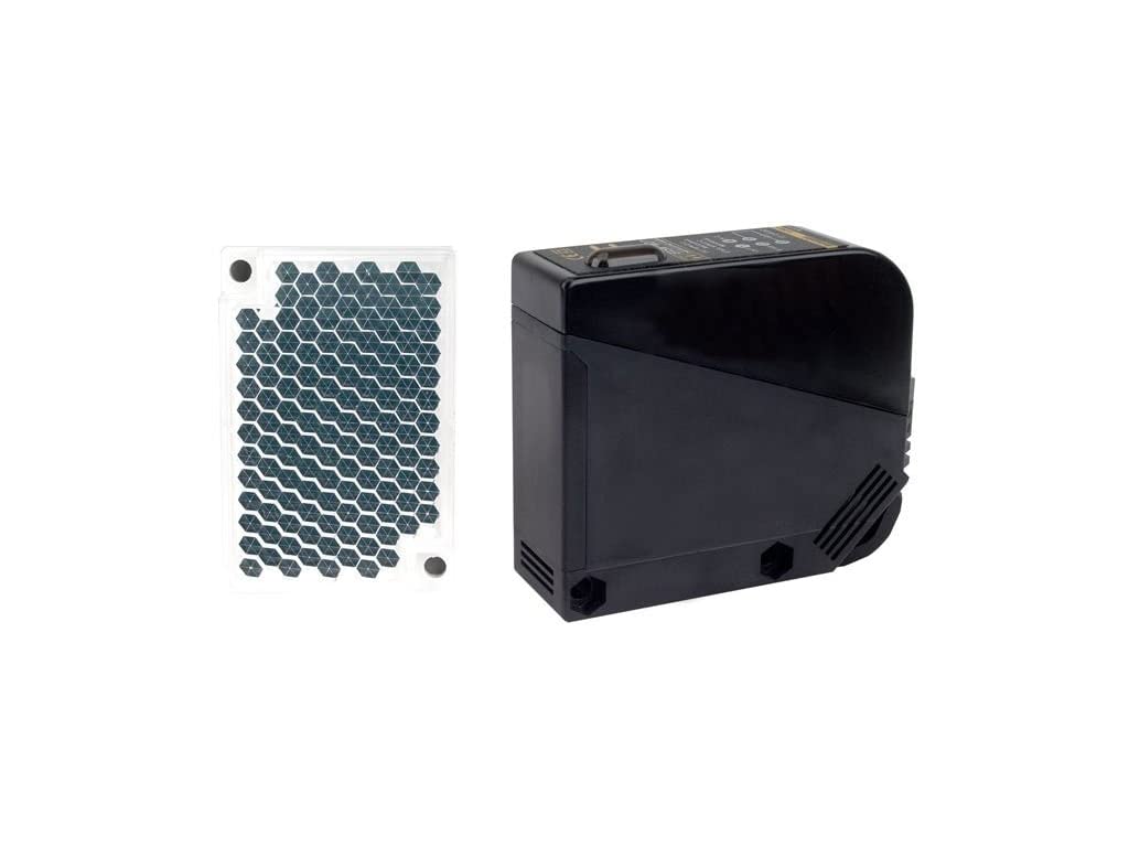 BX5M-MFR, Sensor, Photo, Retroreflective, 5M Sensing Distance, Light & Dark On, Relay Output, 24-240 VAC & VDC