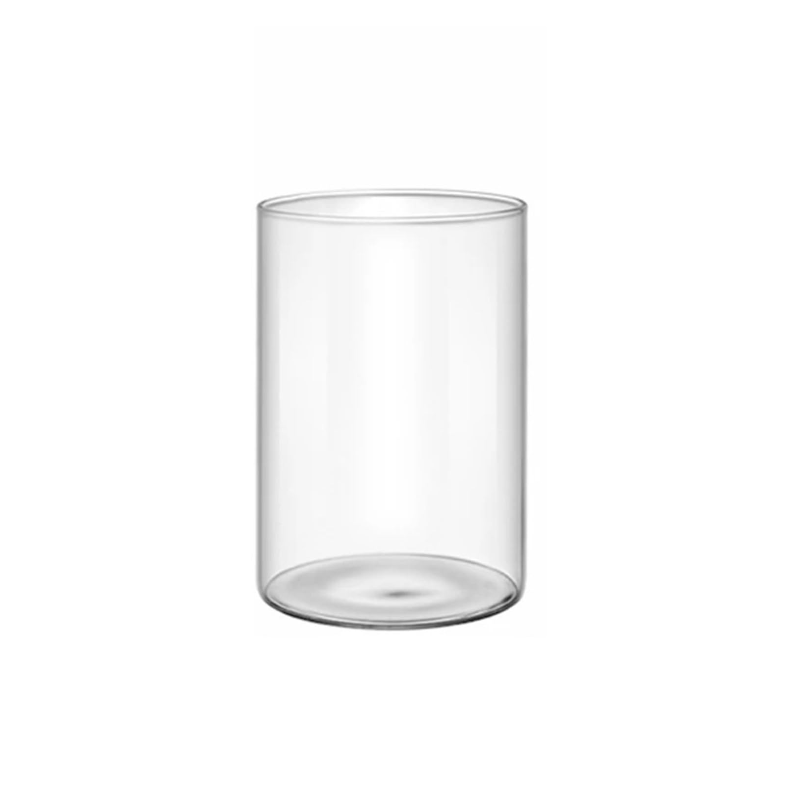 Vase Clear Glass Vase Cylinders For Centerpieces Weddings Party(Height 10cm)