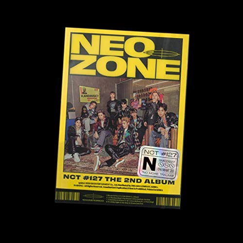 SM Entertainment NCT 127 - NCT #127 Neo Zone [N Ver.] (Vol.2), álbum y Tarjetas fotográficas Extra.