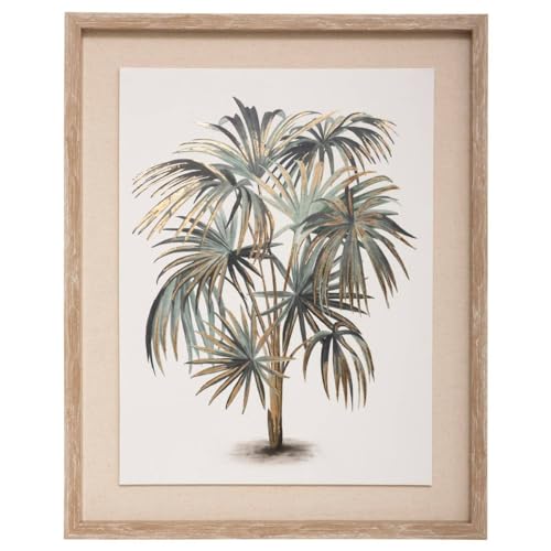 Atmosphera - Toile imprimée Arbre encadrée 40x50 cm - Modèle 2