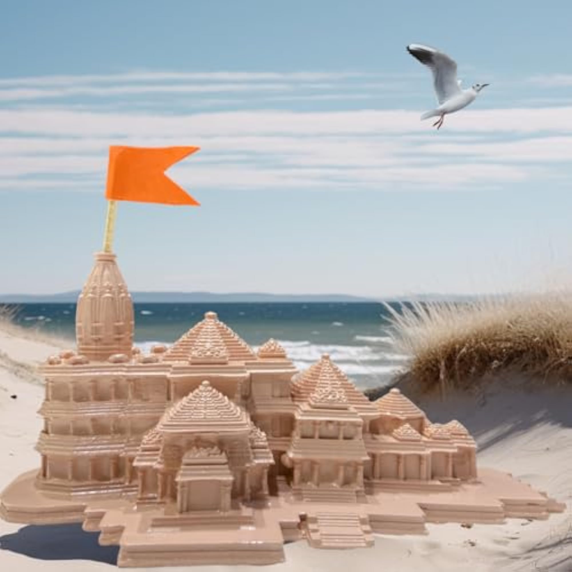 Shree Ram Mandir Ayodhya Model 3D Replica