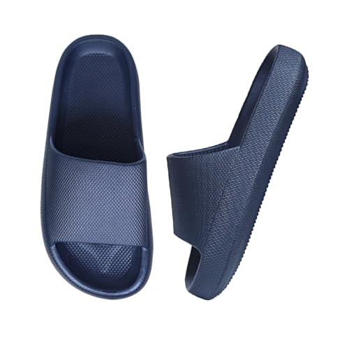 Image of Comfortable Cushioned Sole Arch Support Sliders | Durable Lightweight Flexible Style | Casual Flats Footwear Man | Ultra Soft Sliders for Adult | Stylish & Anti-Skid