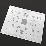 Amaoe Universal Chip BGA Reballing Stencil Kits Set for iPhone 5/5C/5S Chip IC Solder Tin Planting Template/Heating Direct Net Re-Balling Steel Mesh Repair Tools - 0.12mm