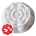 Stampo in Silicone per Torte, Silicone Cottura Stampi di Fiori Stampo per Ciambella Cake Molds per Cioccolato, Caramelle, Gelatina, Cubetti di Ghiaccio, Muffin