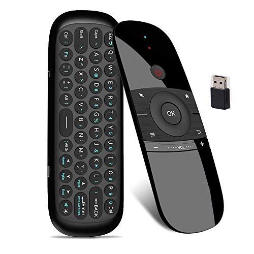LipiWorld® 2.4G Smart TV Wireless Keyboard Fly Air Mouse Multifunctional Remote Control for Android TV Box/Projector/HTPC/PC/TV-Multifunctional Air Mouse