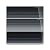 Bodesi Late Night Glass Subway Tile for Kitchen Backsplash or Bathroom, 4x12