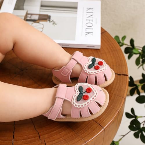 Image of Infant Baby Boys Girls Summer Sandals Party Wedding Dress Flats Shoes Newborn Crib Shoes First Walkers Prewalkers 0-18 Months
