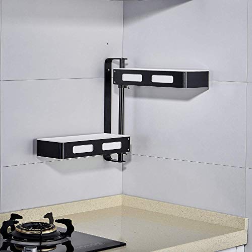 Estante organizador de cocina de 2 niveles,...