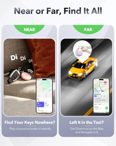 Image of Air Tracker Tags-4 Pack for Apple Find My, iOS Only, Official MFi Certified