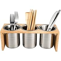 Amazon｜箸立て カトラリースタンド カトラリーホルダー18-8ステンレス