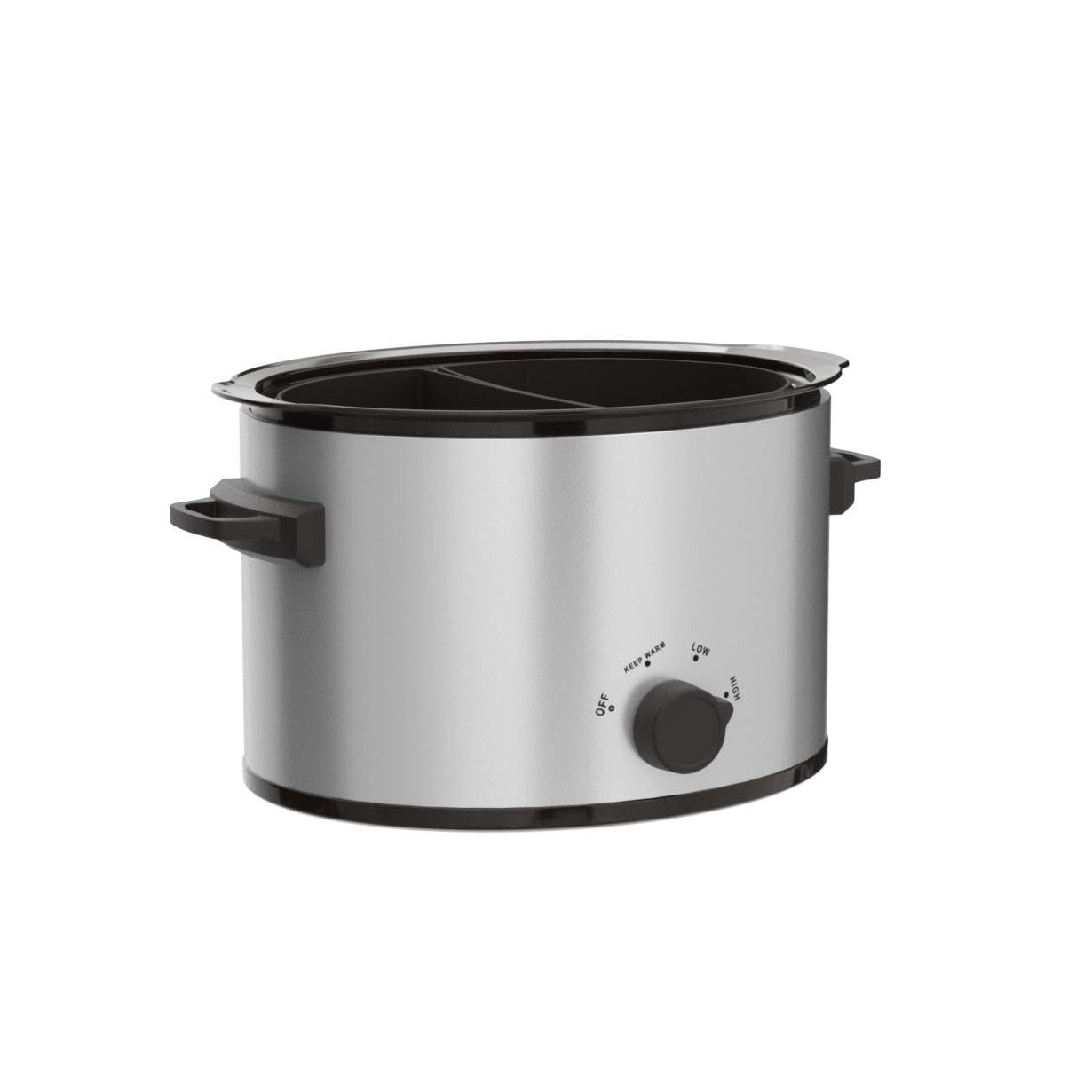 CrockPockets® Reusable Silicone Slow Cooker Dividers – 6Qt Divider Set (2-Pack), Non-Stick, Leak-Resistant, BPA-Free, Dishwasher Safe + Free Digital Cookbook!