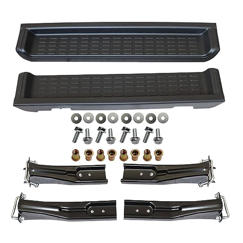 Par de estribos laterales para Jeep Wrangler 1997-2006 miniatura 4