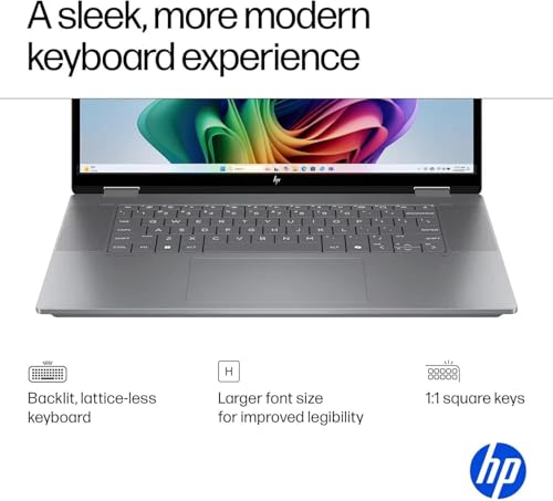 Image of HP OmniBook X Flip 2-in-1 16 inch 2K Touchscreen Laptop, AMD Ryzen AI 5 340(Beats i7-1355U), 16GB DDR5 512GB SSD, AMD Radeon 840M Graphics, Wi-Fi 6E, AI Copilot+ PC Laptop for Creator, Designer, Win 11