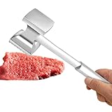 para carne,Macho por Ambos Lados para Bistec - Mazo de Cocina para Restaurantes, Barbacoas, Picnics - Preparación de Comidas, Cenas