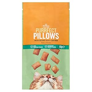 Morrisons Purrfect Pillows with Secret Soft Centres Rich in Chicken, 60g