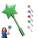 Generisch Fairy Wand Credit Card Holder, 3D Printed Tap to Pay Wand, Magic Contactless Payment Wands, Fantasy Tap Credit Cards, Magic Wands Wallet Novelty Gifts (Green)