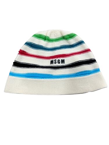 Chapeau MSGM blanc 14 ans bob été mode ado garçon fille